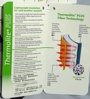 thermolite fiber technology