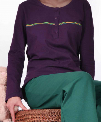 تیشرت آستین بلند زنانه ناربن Narbon  کد 3261