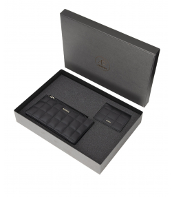 ست هدیه چرم طبیعی زنانه مارال چرم Maral Leather مدل بهینا زرمهر