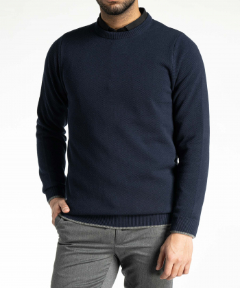 پلیور یقه گرد مردانه ال آر سی LRC کد 141402