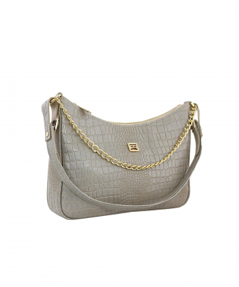 کیف دوشی زنانه چرم طبیعی منط Mante مدل ایلماه