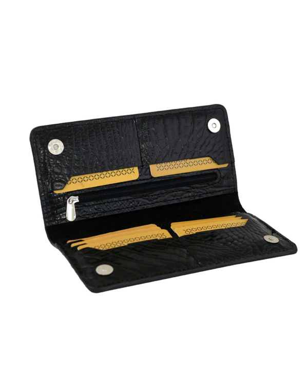کیف پول چرم طبیعی مردانه منط Mante کد d102