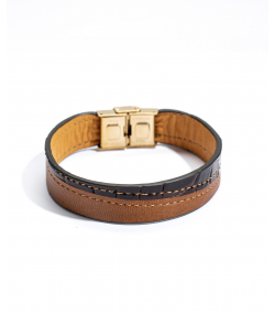 دستبند چرم طبیعی چرم لانکا Lanka Leather کد BR-34