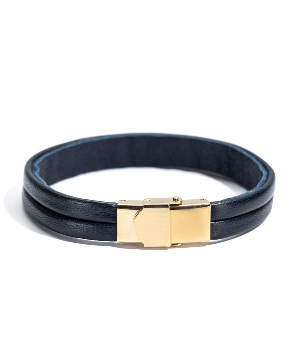 دستبند چرم طبیعی چرم لانکا Lanka Leather کد BR-53