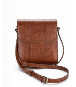 کیف دوشی چرم طبیعی لانکا Lanka Leather مدل CB-22-1