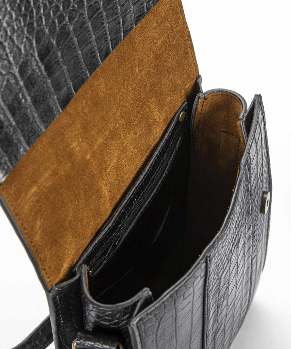 کیف دوشی چرم طبیعی لانکا Lanka Leather مدل CB-22-1