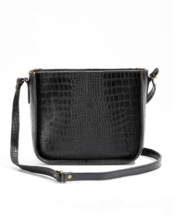کیف دوشی چرم طبیعی زنانه چرم لانکا Lanka Leather مدل CB-23-3