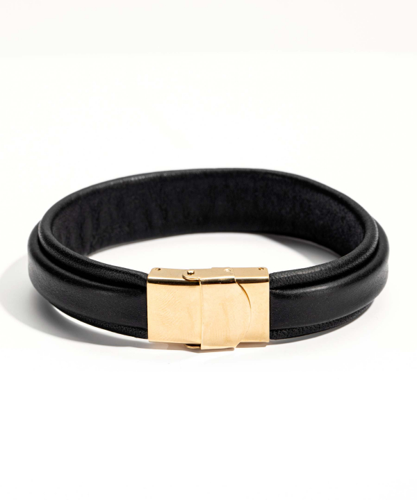 دستبند چرم طبیعی چرم لانکا Lanka Leather کد BR-17