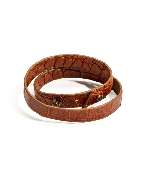 دستبند چرم طبیعی چرم لانکا Lanka Leather کد BR-25