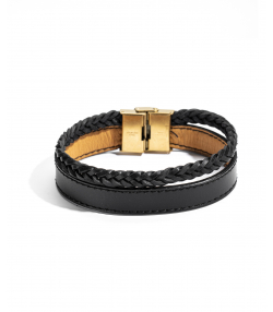 دستبند چرم طبیعی چرم لانکا Lanka Leather کد BR-36