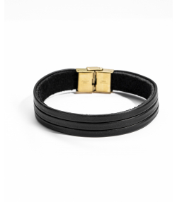 دستبند چرم طبیعی چرم لانکا Lanka Leather کد BR-38