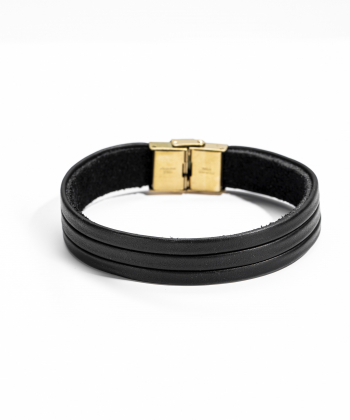 دستبند چرم طبیعی چرم لانکا Lanka Leather کد BR-38
