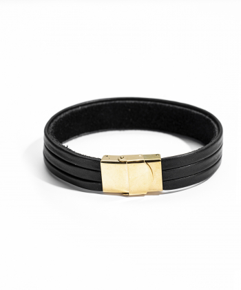 دستبند چرم طبیعی چرم لانکا Lanka Leather کد BR-38
