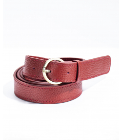 کمربند زنانه چرم طبیعی چرم لانکا Lanka Leather  کد LBW-1