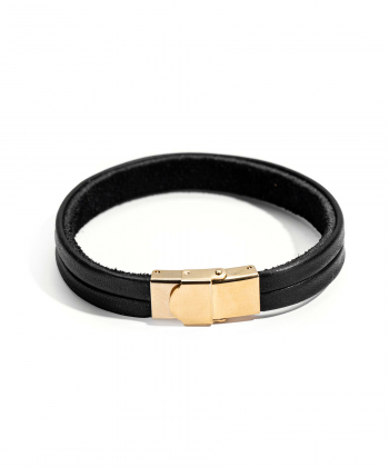 دستبند چرم طبیعی چرم لانکا Lanka Leather کد BR-16