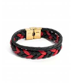 دستبند چرم طبیعی چرم لانکا Lanka Leather کد BR-13