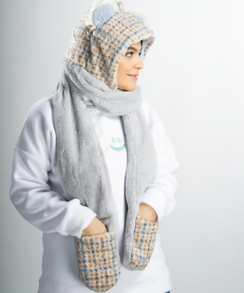 کلاه شال گردن زمستانی اسپیور Espiur کد HUK22