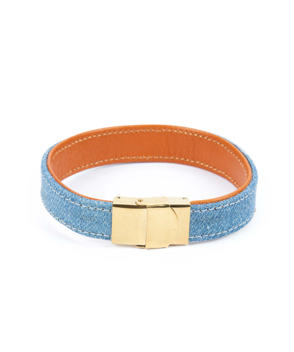 دستبند چرم طبیعی بیسراک Bisrak کد eatherBracelet-Jean