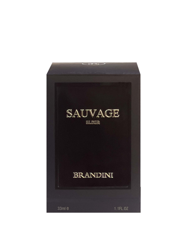 عطر جیبی مردانه برندینی Brandini مدل Sauvage Elixir حجم 33 میلی‌لیتر