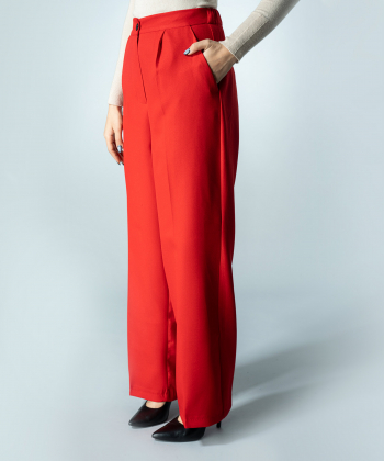 شلوار بگ پارچه ای زنانه زیبو Ziboo مدل Elna2