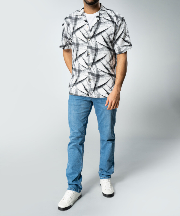پیراهن آستین کوتاه مردانه جوتی جینز JootiJeans کد 22533046