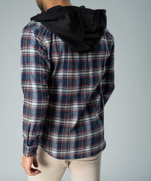 پیراهن کلاه‌دار مردانه جوتی جینز JootiJeans کد 23531025