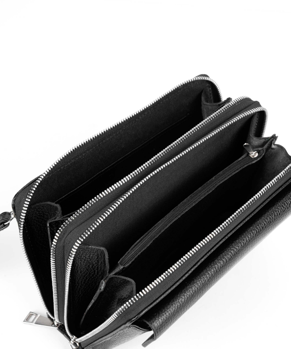 کیف پاسپورتی چرم طبیعی مردانه بیسراک Bisrak کد C102