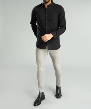 پیراهن آستین بلند  مردانه جوتی جینز Jooti Jeans کد 23531052