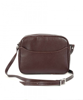 کیف دوشی چرم طبیعی زنانه بیسراک Bisrak کد 103