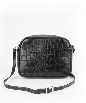 کیف دوشی چرم طبیعی زنانه بیسراک Bisrak کد 103