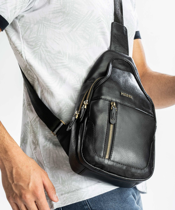کیف چرم طبیعی مارال چرم Maral Leather مدل ریکاردو