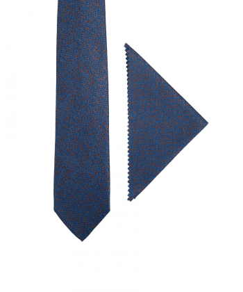 ست کراوات و پوشت مردانه سیم مدل 9027