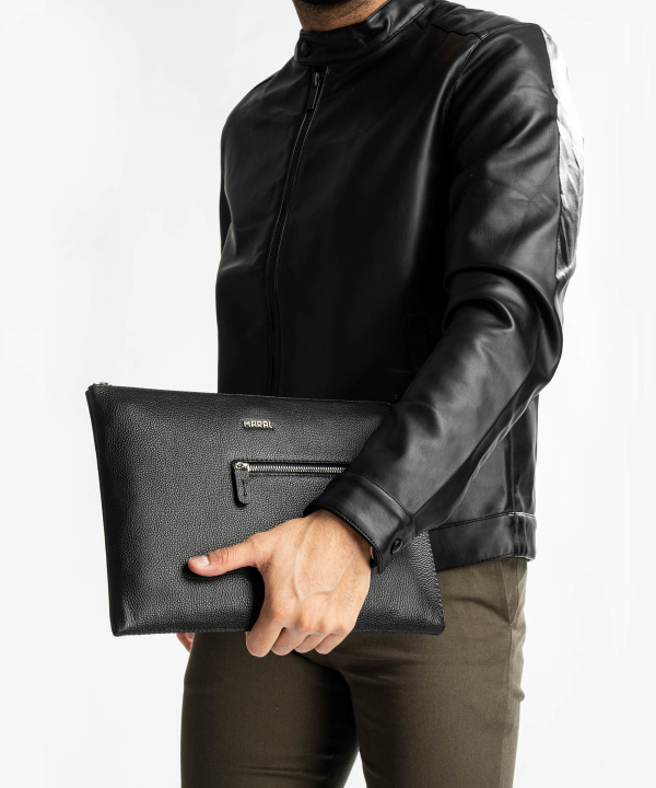 کیف کلاسوری زنانه چرم طبیعی مارال چرم Maral Leather مدل پاوان