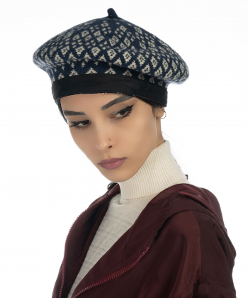 کلاه برت طرح دار زنانه اسپیور Espiur کد hue02