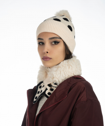 ست کلاه و شال دورگردنی زنانه اسپیور Espiur کد HUK17