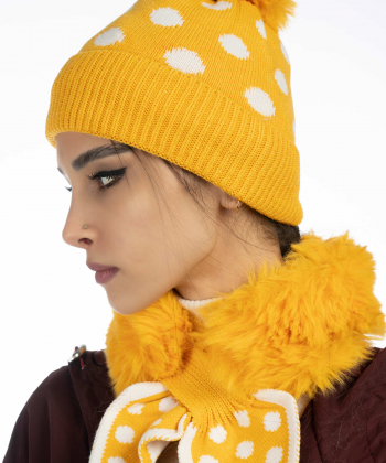 ست کلاه و شال دورگردنی زنانه اسپیور Espiur کد HUK17