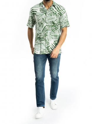 پیراهن طرح دار مردانه جوتی جینز JootiJeans کد 22533055