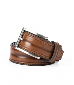 کمربند چرم طبیعی مردانه مارال چرم Maral Leather کد 4703220041