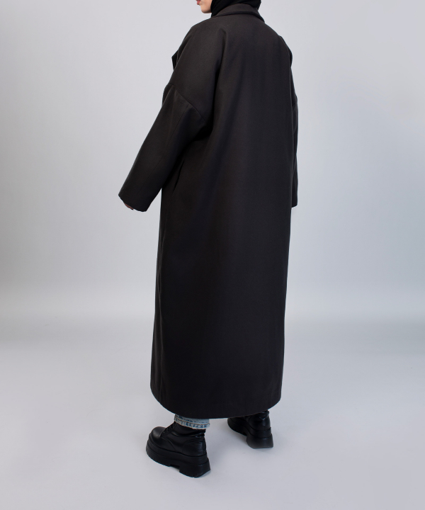 پالتو بلند زنانه تی ست T Set مدل مندری
