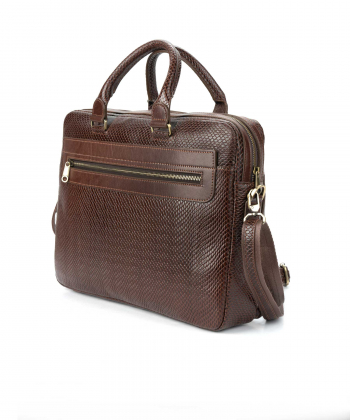 کیف اداری چرم طبیعی مردانه ورساچه جینز Versace Jeans کد vbm00801