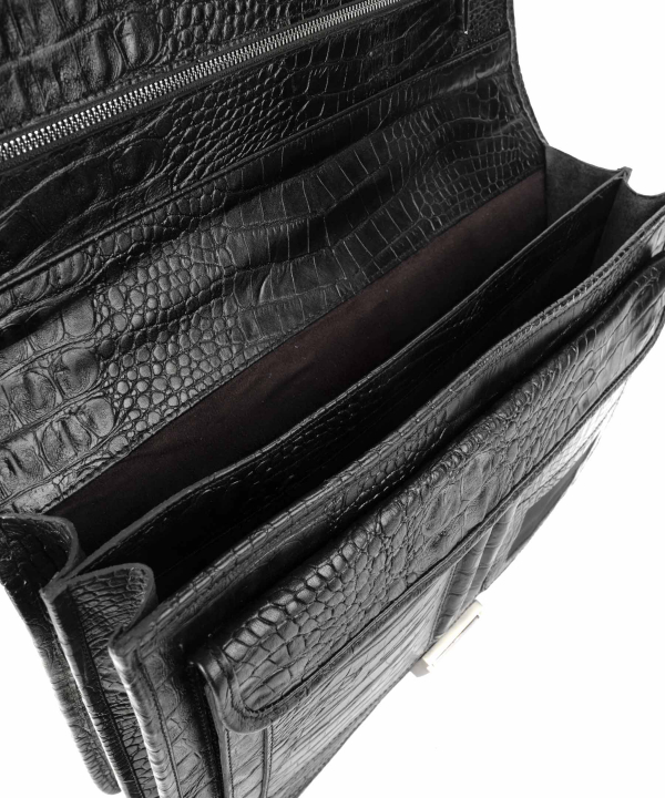 کیف اداری چرم طبیعی مردانه ورساچه جینز Versace Jeans کد vbm01601