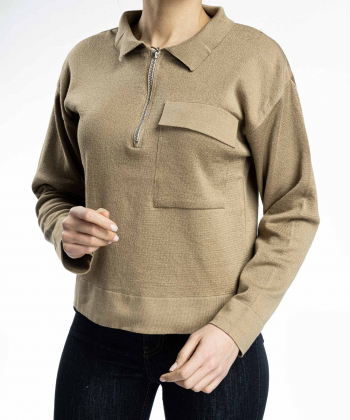 پلیور بافت زنانه آروما Aroma کد 22401014