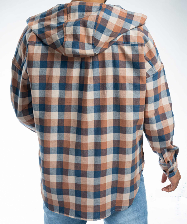 پیراهن کلاه‌دار مردانه جوتی جینز JootiJeans کد 23531019