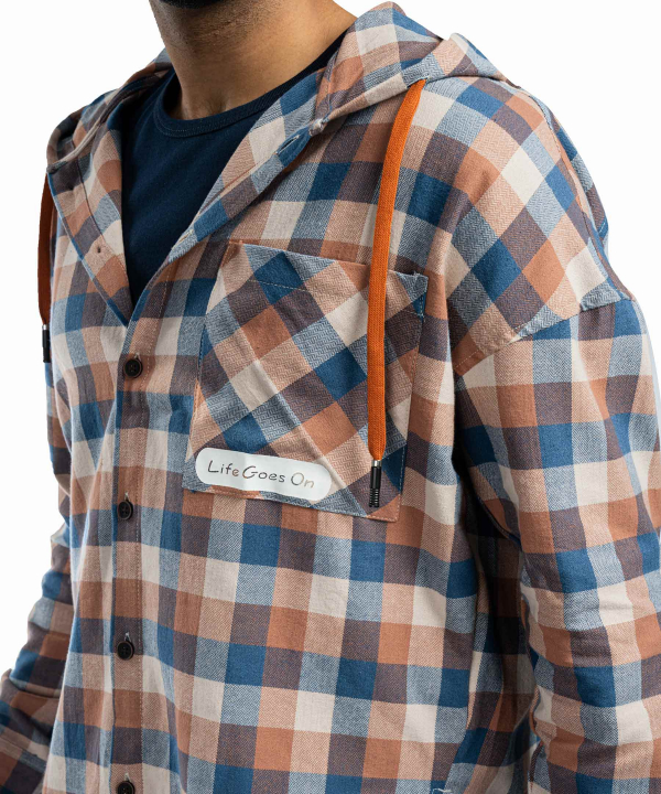 پیراهن کلاه‌دار مردانه جوتی جینز JootiJeans کد 23531019