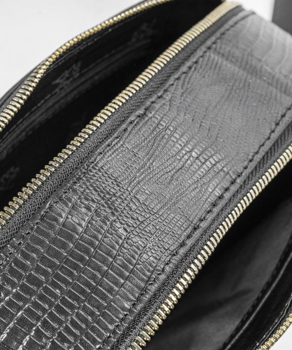 کیف دوشی چرم طبیعی زنانه مارال چرم Maral Leather مدل مهسا