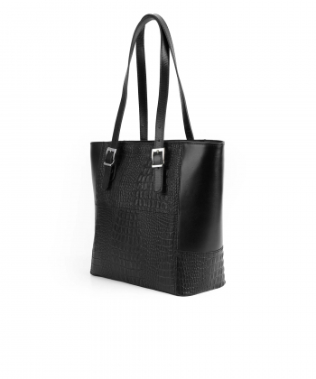 کیف دوشی زنانه چرم لانکا Lanka Leather مدل HBM-2