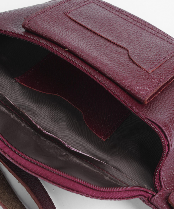 کیف کمری چرم طبیعی چرم لانکا Lanka Leather کد MWB-01