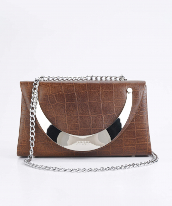 کیف دوشی زنانه چرم لانکا Lanka Leather کد HBM-24