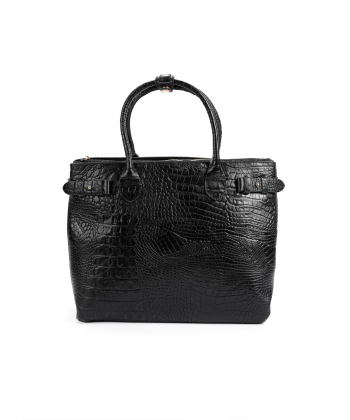 کیف اداری چرم طبیعی زنانه صاد مدل RZ1901