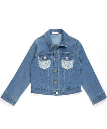 کت جین دخترانه ال سی وایکیکی LC Waikiki کد W149818Z4